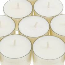 PURE Nature Lights theelichtjes koolzaadwas natuurlijke brandduur 7 uur 18st