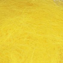 Artikel Sisalgras van natuurlijke vezels voor handwerk Sisalgras geel 300g