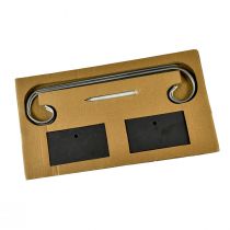 Artikel Natuurleisteenplaten Stekkerplantborden Zwart 25cm