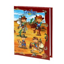 Notitieboek voor jongens Cowboy A6 1pc
