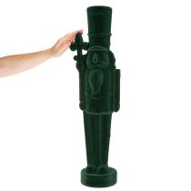 Artikel Notenkrakerfiguur, staand, kerstdecoratie, met fluweelachtige afwerking, 77 cm