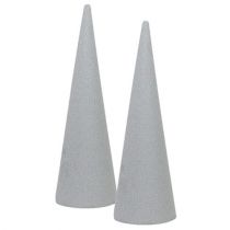 Artikel Steekschuim kegel droge bloemenmassa H50cm 2 st.