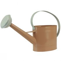 Artikel Metalen decoratieve gieter, vintage look, lichtbruin, 52,5 cm - plantenbak voor tafeldecoratie &amp; zomerdecoratie