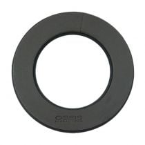 Steekschuim krans ring zwart Ø30cm 2st