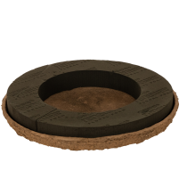 Artikel Bloemenfoam ring met voet OASIS® Renewal® Bloemenfoam Biolit® 38cm 2 stuks