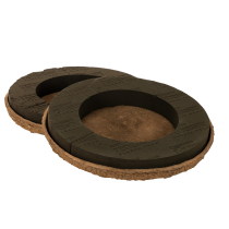 Artikel Bloemenfoam ring met voet OASIS® Renewal® Bloemenfoam Biolit® 38cm 2 stuks