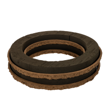 Artikel Bloemenfoam ring OASIS® Renewal® Bloemenfoam Biolit® 45cm 2 stuks