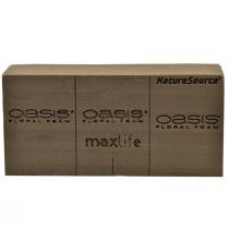 Artikel Oasis NatureSource Maxlife Steekschuim Baksteen Bruin 23×11×7,5cm 1 st