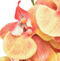 Artikel Orchidee Phalaenopsis kunst 9 bloemen rood geel 96cm