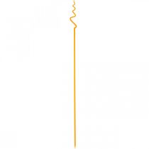 Artikel Orchideeënstok, plastic, oranje, klimhulp voor orchideeën, H64cm