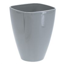 Artikel Orchideepot glanzend Ø12,5cm grijs 1 st