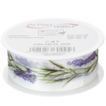 Artikel Organzalint, chiffonlint, decoratief lint, lavendel, 40 mm, 20 m