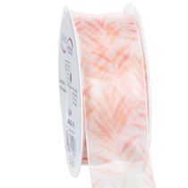 Artikel Organzalint, chiffonlint, jungle-oranje, 40 mm, 15 m