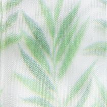 Artikel Organzalint, chiffonlint, groen plantenlint, 40 mm x 15 m