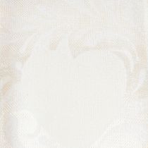 Artikel Organza lint, crèmekleurig, decoratief lint met hartjes, 40 mm breed, 15 m lang