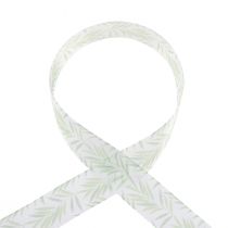 Artikel Organzalint chiffonlint groen plantenlint 40mm 15m
