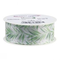 Artikel Organzalint chiffonlint groen plantenlint 40mm 15m