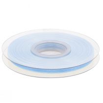 Artikel Organza lint cadeaulint lichtblauw lint blauw zelfkant 6mm 50m