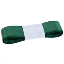 Artikel Decoratief lint groen cadeaulint zelfkant donkergroen 25mm 3m 10st