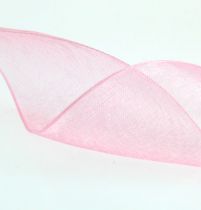 Artikel Organza lint cadeaulint roze lint zelfkant 40mm 50m