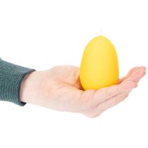 Artikel Paasei-kaars voor paasdecoratie in de woonkamer, aantrekkelijk en perfect voor Pasen, 9 cm, 20 cm hoog, 6 stuks