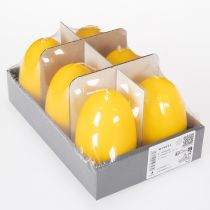 Artikel Paasei-kaars voor paasdecoratie in de woonkamer, aantrekkelijk en perfect voor Pasen, 9 cm, 20 cm hoog, 6 stuks