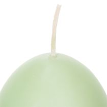 Artikel Paaskaarsen, eivormig, groen, 9 cm, 20 cm hoog, 6 stuks