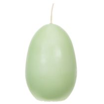 Artikel Paaskaarsen, eivormig, groen, 9 cm, 20 cm hoog, 6 stuks