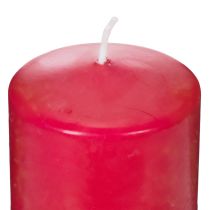 Artikel PURE pilaarkaars, natuurlijke waskaars voor een gezellige sfeer in huis, 9 cm