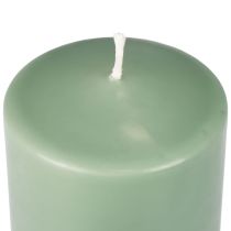 Artikel PURE stompkaars groen smaragd Wenzel kaarsen 130/60mm