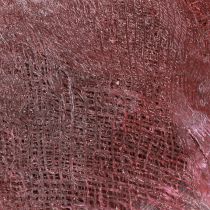 Artikel Palmvezel voor knutselen Bordeaux wit gewassen 20-40cm 250g