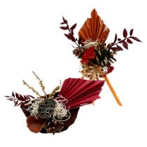 Artikel Palmspear mini sort. Rood/Oranje 100 stuks