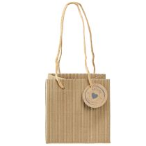 Artikel Papieren bloempot plantenzak folie naturel 10,5cm 10 stuks