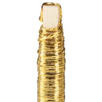 Artikel Papierkoord draad gewikkeld Ø0,8mm 22m goud