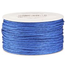 Papierkoord draad gewikkeld Ø2mm 100m Blauw