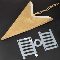 Artikel Kerststerverlichting, papieren sterdecoratie, feestelijk, elegant ontwerp