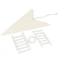 Artikel Witte papieren ster, 60 cm, set van 2, kerstversiering, lichtgevende ster