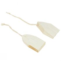 Artikel Papieren sterren, kerstversiering, boomversiering, wit en goud, 15 cm, 6 stuks