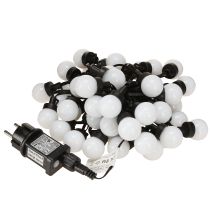 Artikel Feestverlichting LED-ballichtketting warm wit L735cm
