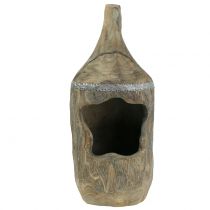 Artikel Decoratief beeld Paulownia hout Ø15cm H39cm