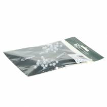 Artikel Pareltak wit L18cm 2 st