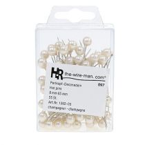 Artikel Parel nietstiften champagne Ø8mm L65mm 55 st