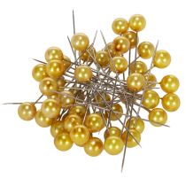 Artikel Parelstiften goud Ø10mm 60mm 50st