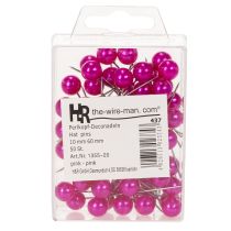 Artikel Parel Nietstiften Roze Ø10mm 60mm