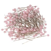 Artikel Naalden met parelkop, roze, Ø4 mm, 4 cm, 150 stuks