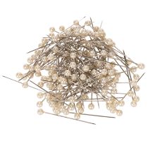 Artikel Speldjes met parelkop Ø4mm 40mm Champagne