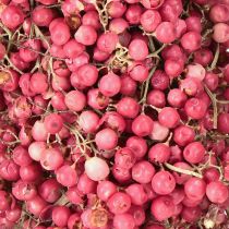 Artikel Peperkrans roze peperbessenkrans gedroogde krans Ø30cm