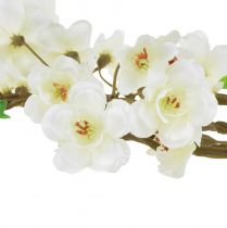 Artikel Perzik bloesemtak kunst crème veer 69cm
