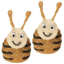 Artikel Bijenvormige plantenbak als decoratieve plantenmand voor een speels interieur, lente en zomer, 24 cm, 2 stuks