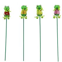 Artikel Plantpluggen kikkers decoratieve bloempluggen 24cm 16 st